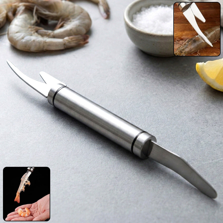 Stainless Steel Fruit & Vegetable Corer and Slicer Tool (1 Pc)