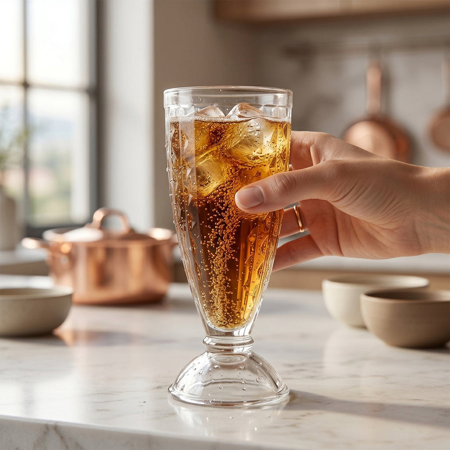 Premium Unbreakable Plastic Drinking Glass (1 Pc, Mix Design)