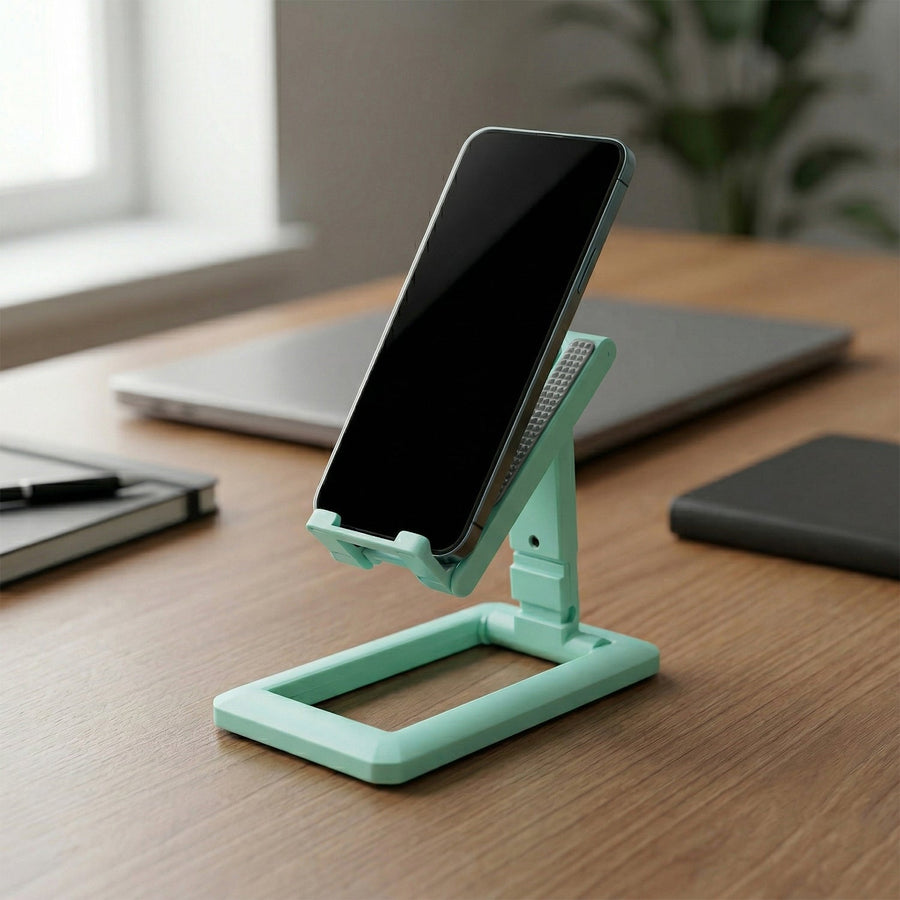 Plastic Foldable Mobile Phone Stand (1 Pc)