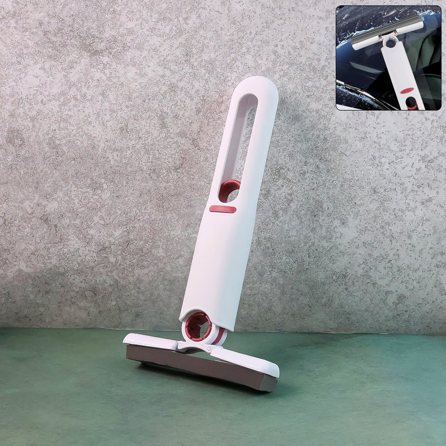 Premium 2-in-1 Window & Car Windshield Wiper - (1 Pc)