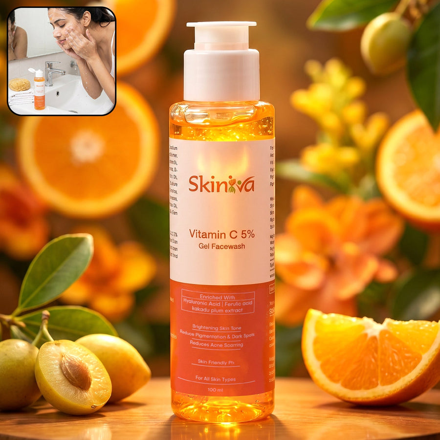 Best Deep Cleansing Vitamin C 5% Face Wash for Glowing Skin
