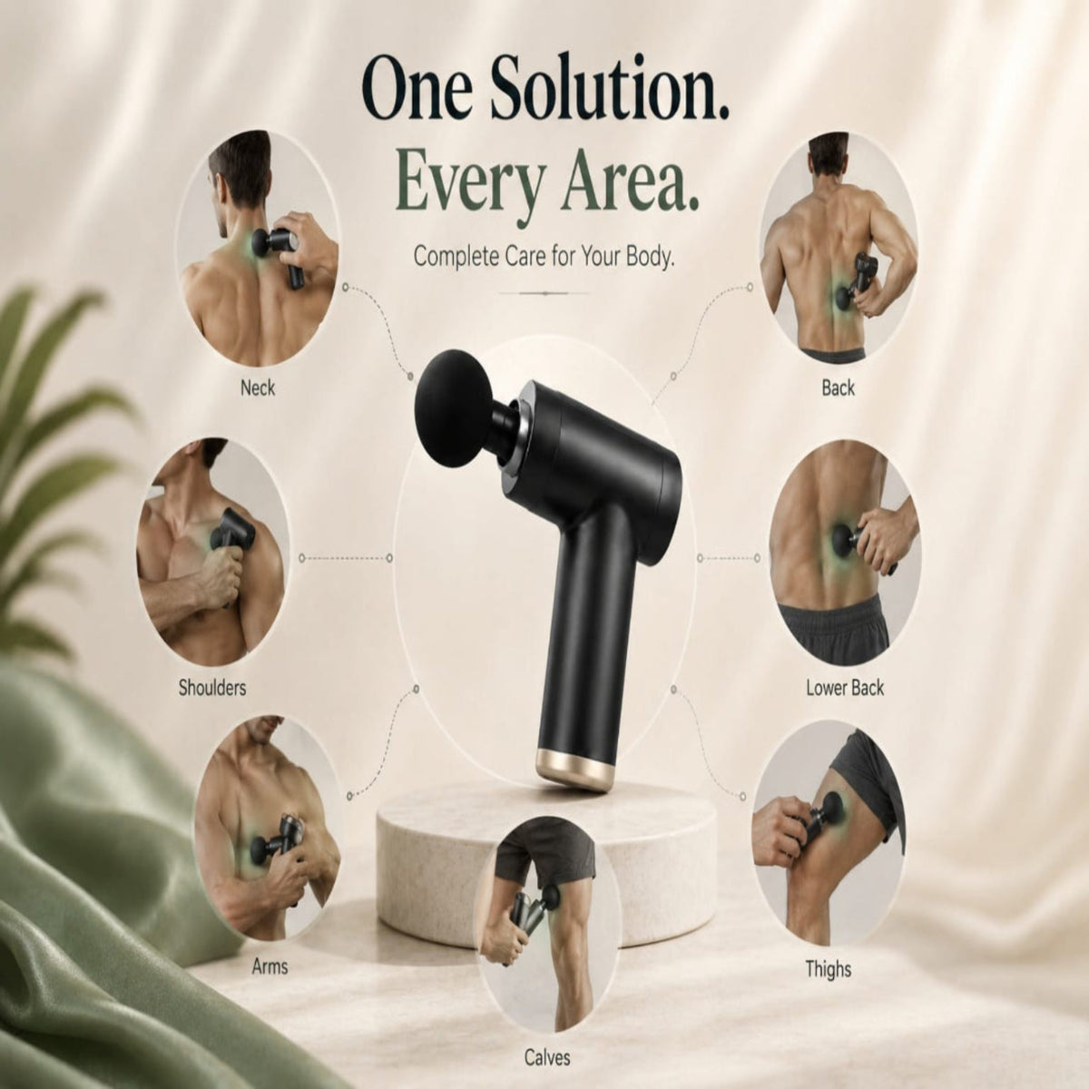 Revora PulseMini™| Portable Deep Tissue Massage Gun