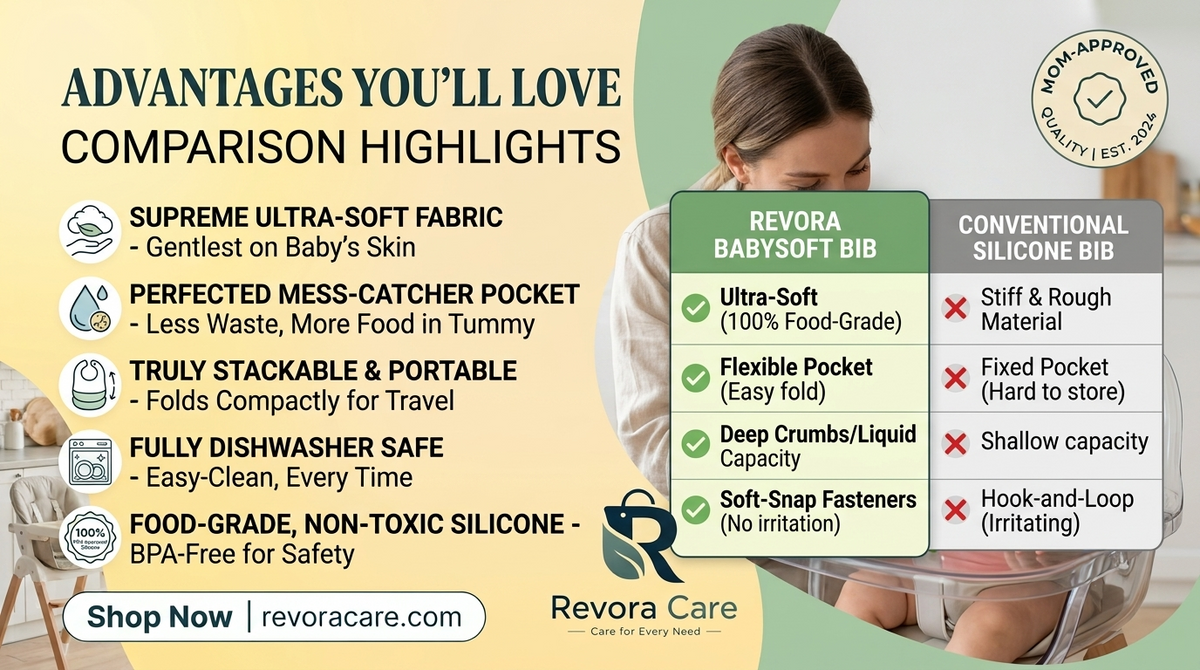 Revora BabySoft Fabric Bib