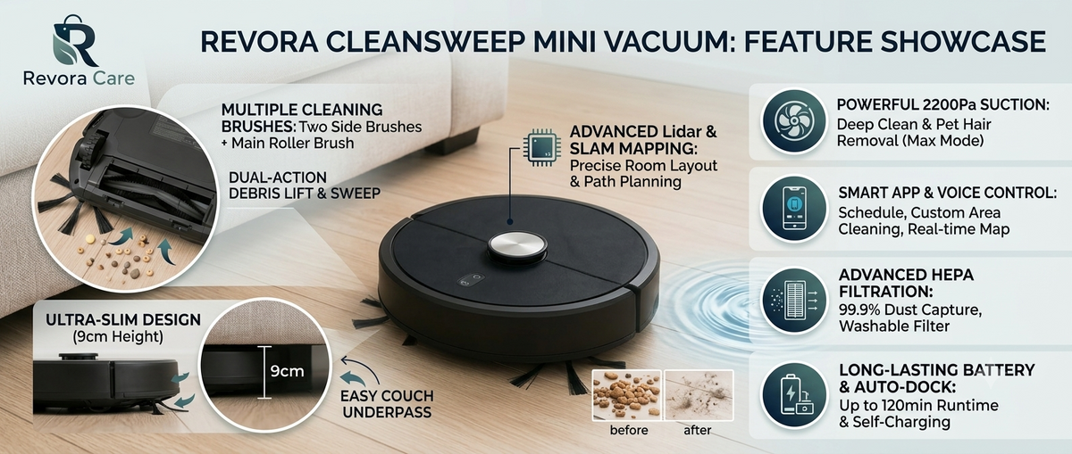 Revora Cleansweep Mini Vaccum